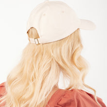 Load image into Gallery viewer, Silk-lined Essential Baseball Cap - Beige