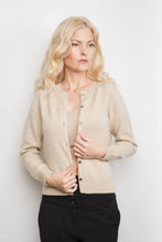 Load image into Gallery viewer, Heritage Golfer Cashmere Knitted Cardigan - Beige