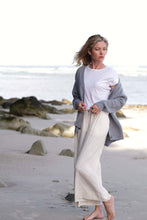 Load image into Gallery viewer, Luxe Relaxed Fit Cashmere Cardigan - Grey