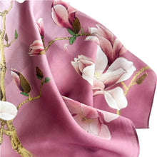 Load image into Gallery viewer, Magnolia Serenity Pure Mulberry Silk Extra Large Long Scarf