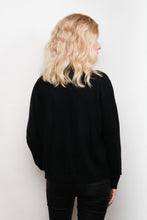 Load image into Gallery viewer, Everyday Luxe Cashmere V-Neck Sweater - Black