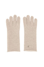 Load image into Gallery viewer, Cashmere Fine Knit Gloves - Beige