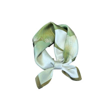 Load image into Gallery viewer, Ginkgo Grace Pure Mulberry Silk Scarf Bandana