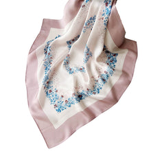 Load image into Gallery viewer, Blue Ivy Artisan Silk Square Scarf Bandana