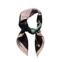 Load image into Gallery viewer, Magical Wand Pure Mulberry Silk Scarf Bandana
