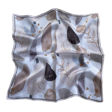Load image into Gallery viewer, Pink Petal Dreams Pure Mulberry Silk Scarf Bandana
