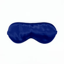 Load image into Gallery viewer, Silk Sleep Eye Mask - Navy Blue - Lovesilk.co.nz
