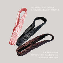 Load image into Gallery viewer, 100% Pure Silk Yoga & Workout Headband