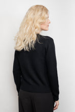Load image into Gallery viewer, Heritage Golfer Cashmere Knitted Cardigan - Black