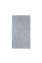 Load image into Gallery viewer, Slim Ribbed Cashmere Long Scarf - Grey