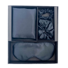 Load image into Gallery viewer, Silk Beauty Sleep Set - Black - Lovesilk.co.nz
