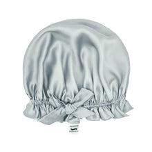 Load image into Gallery viewer, Double Layer Women Silk Hair Bonnet 100% Mulberry Silk - Pink - Medium to Large - Lovesilk.co.nz