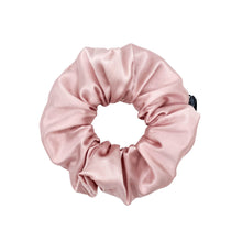 Load image into Gallery viewer, Premium Mulberry Silk Scrunchie - Champagne Gold - Extra Large - Lovesilk.co.nz