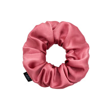 Load image into Gallery viewer, Premium Mulberry Silk Scrunchie - Pink - Extra Large - Lovesilk.co.nz