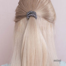 Load image into Gallery viewer, 3 Pack Premium Mulberry Silk Scrunchies - Grey - Mini - Lovesilk.co.nz