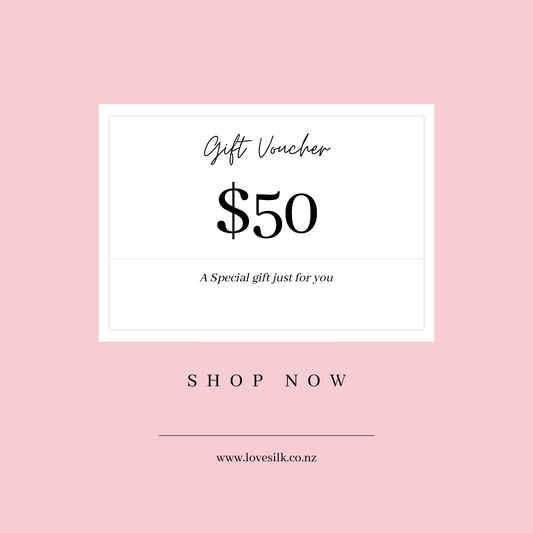 Lovesilk Online Gift Card - Lovesilk.co.nz