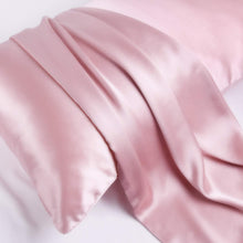 Load image into Gallery viewer, Silk Pillowcase - Pink - Queen - LOVESILK NZ