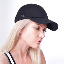 Load image into Gallery viewer, Silk-lined Essential Baseball Cap - Midnight Black - Unisex