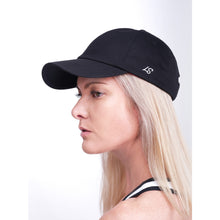 Load image into Gallery viewer, Silk-lined Essential Baseball Cap - Midnight Black - Unisex
