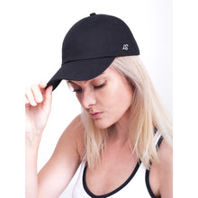 Load image into Gallery viewer, Silk-lined Essential Baseball Cap - Midnight Black - Unisex