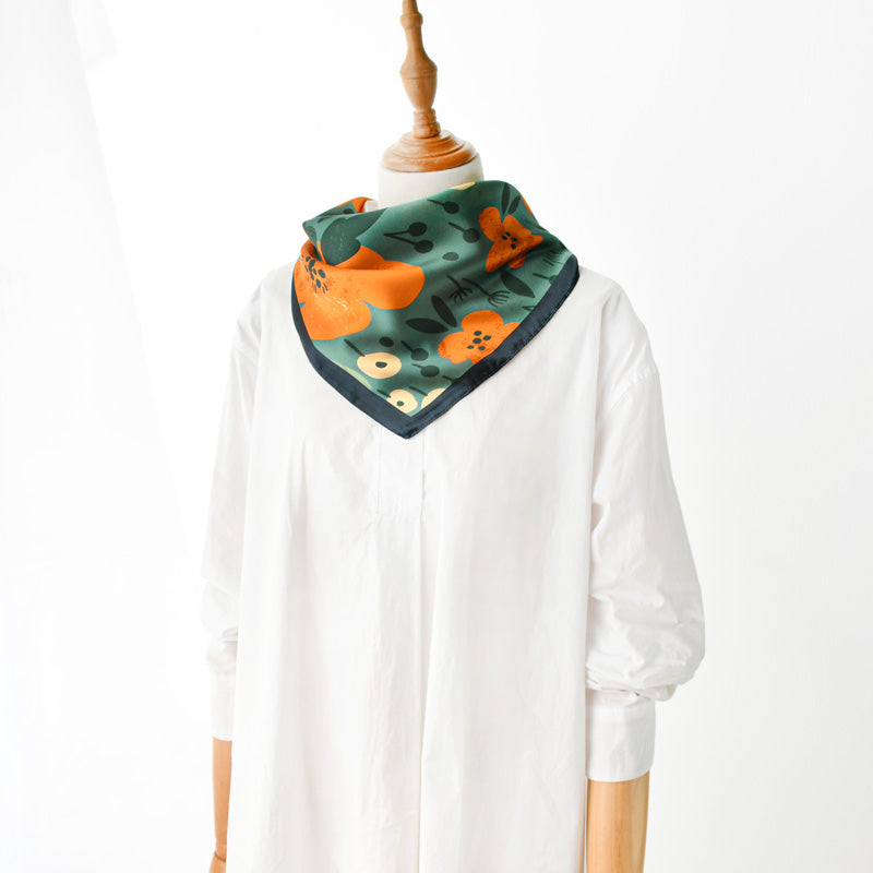 The Wildflowers - Mulberry Silk Bandana - Lovesilk.co.nz