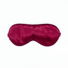 Load image into Gallery viewer, Silk Sleep Eye Mask - Burgundy - Lovesilk.co.nz
