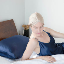 Load image into Gallery viewer, Silk Sleep Cap for Women Hair Care Natural Silk Night Bonnet - Lovesilk.co.nz
