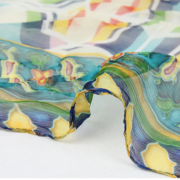 What is silk chiffon ? What is chiffon made from? Is silk chiffon real silk?