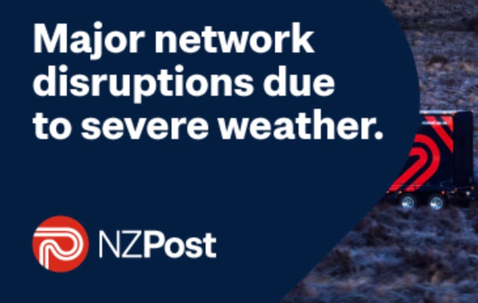 Delivery Updates: Flooding disruption update in Upper North Island.