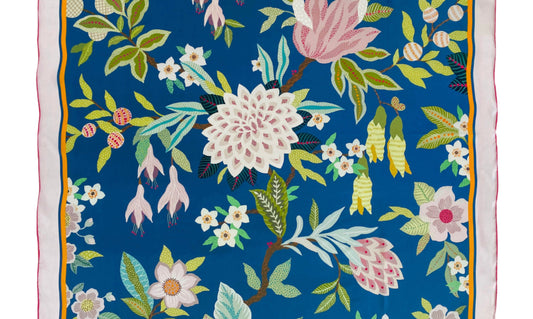Celebrating Local Artistry: LS Silk x Sarah – A Blooming Collaboration of Silk and Creativity