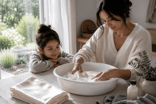 Kind Hands, Cool Water: What Silk Really Wants on Wash Day