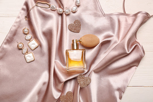 Why does silk products have a distinct odor?