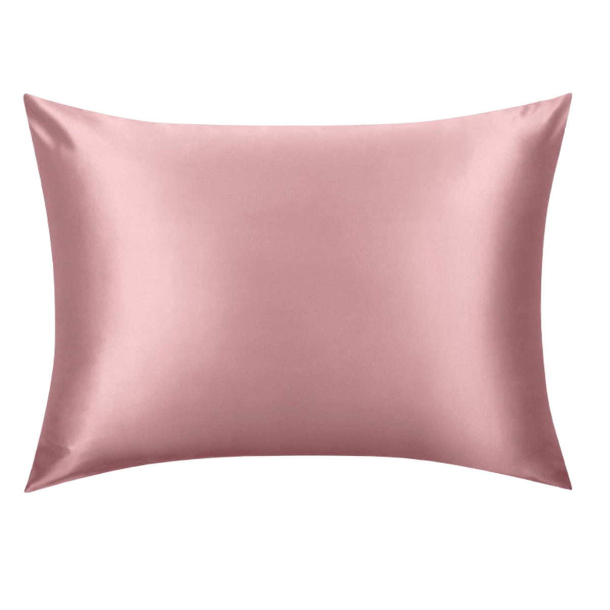 Pink mulberry silk pillowcase with envelope closure, NZ queen size – LS Silk NZ