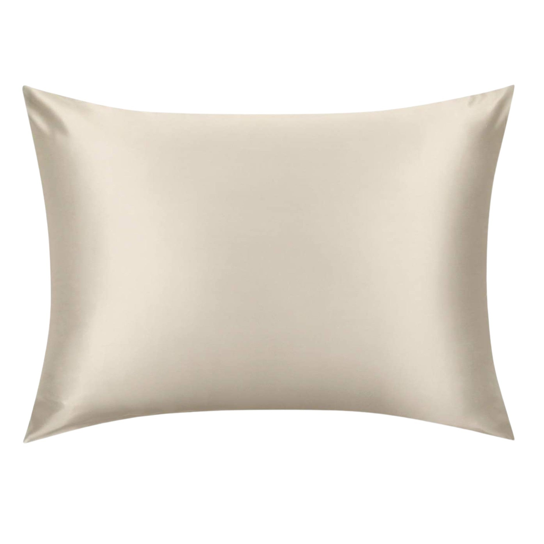 Champagne gold mulberry silk pillowcase with envelope closure, NZ queen size – LS Silk NZ