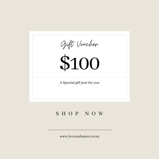 $100 LS Silk gift voucher card – LS Silk NZ