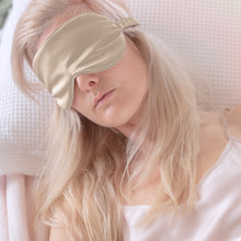 Load image into Gallery viewer, Silk Sleep Eye Mask - Champagne Gold - Lovesilk.co.nz
