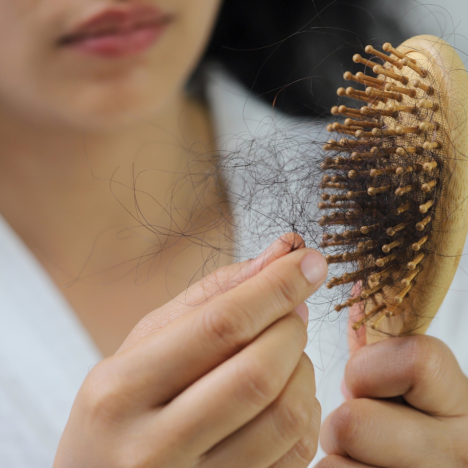 Reduced hair breakage