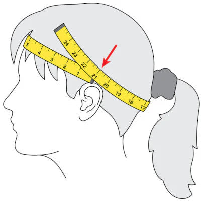 How to measure for a silk bonnet