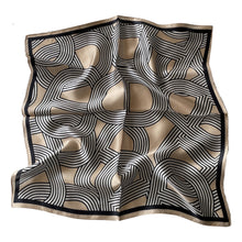 Load image into Gallery viewer, Effervescent Elegance Pure Mulberry Silk Scarf Bandana
