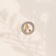 Load image into Gallery viewer, Golden Elegance Scarf Ring
