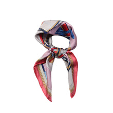 Load image into Gallery viewer, Pink Royalty Pure Mulberry Silk Scarf Bandana
