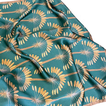 Load image into Gallery viewer, Palm Grove Pure Mulberry Silk Square Scarf Bandana
