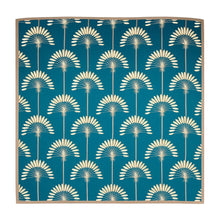 Load image into Gallery viewer, Palm Grove Pure Mulberry Silk Square Scarf Bandana
