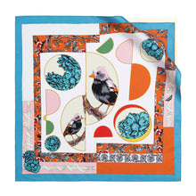 Load image into Gallery viewer, Blossom and Blessing Pure Mulberry Silk Scarf Bandana
