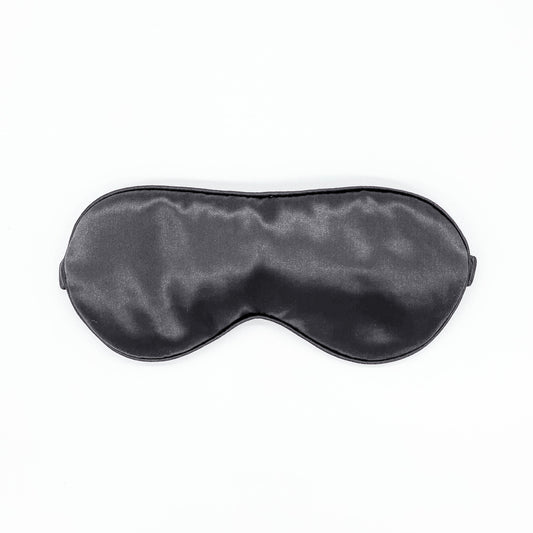 Silk Sleep Eye Mask - Grey - Lovesilk.co.nz