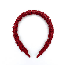 Load image into Gallery viewer, 100% Mulberry Silk Scrunchie Headband - Pink - Lovesilk.co.nz
