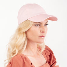 Load image into Gallery viewer, Silk-lined Essential Baseball Cap - Pink
