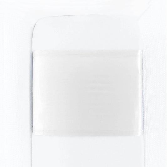 Ivory white mulberry silk cot mattress sleeve on baby mattress – LS Silk NZ