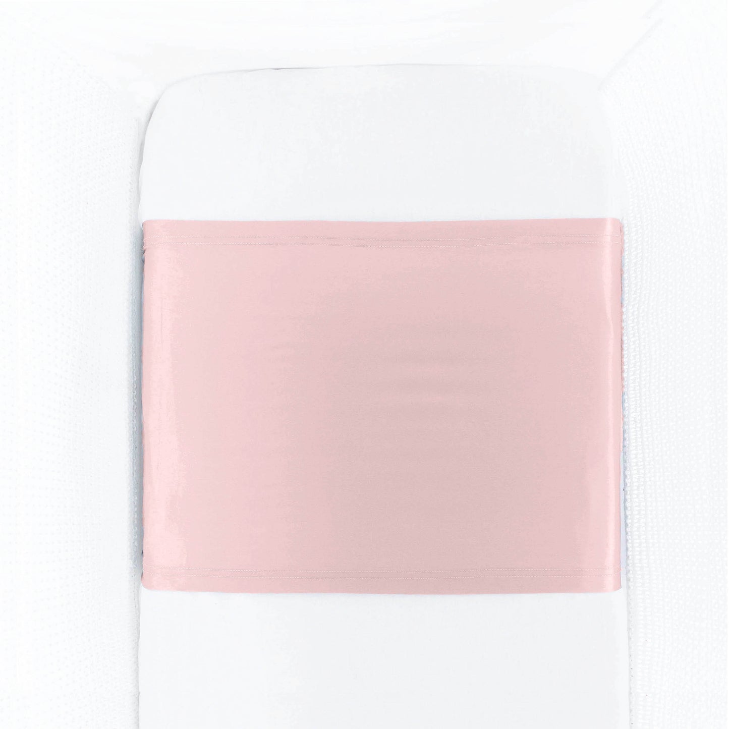 Silk Cot Mattress Sleeve 100% Pure Mulberry Silk Slip for Baby Cribs - Pink