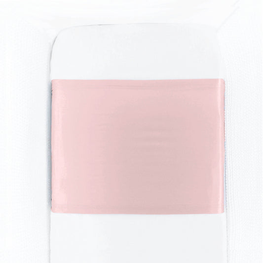 Silk Cot Mattress Sleeve 100% Pure Mulberry Silk Slip for Baby Cribs - Pink